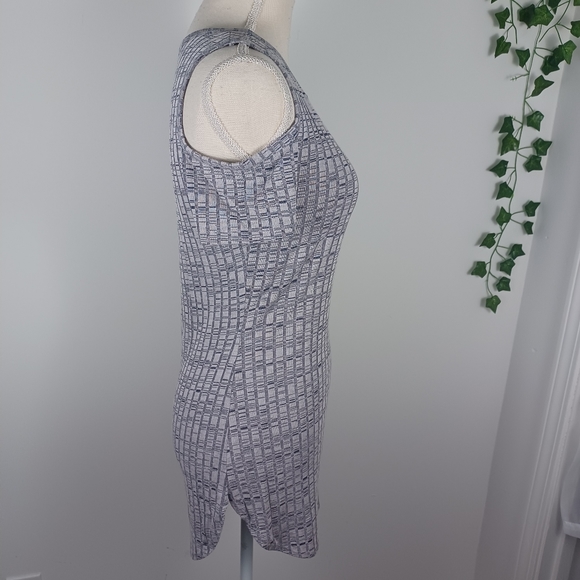 🔥4/$20 Blush Cold Shoulder Bodycon Dress XS Gray *SEE MEASUREMENTS/SIZE CHART* - Picture 2 of 11